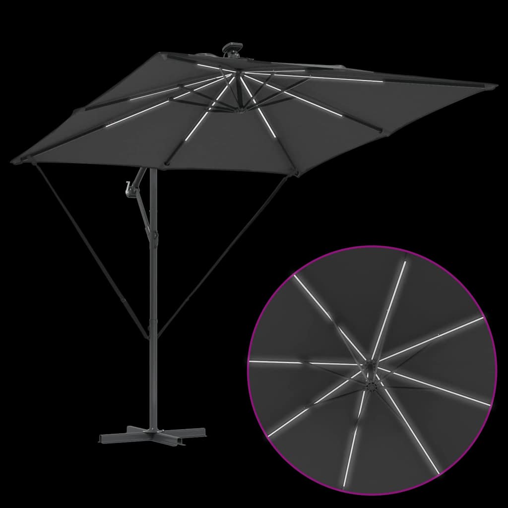 Cantilever Banana Parasol 249 X 249 X 250 Cm