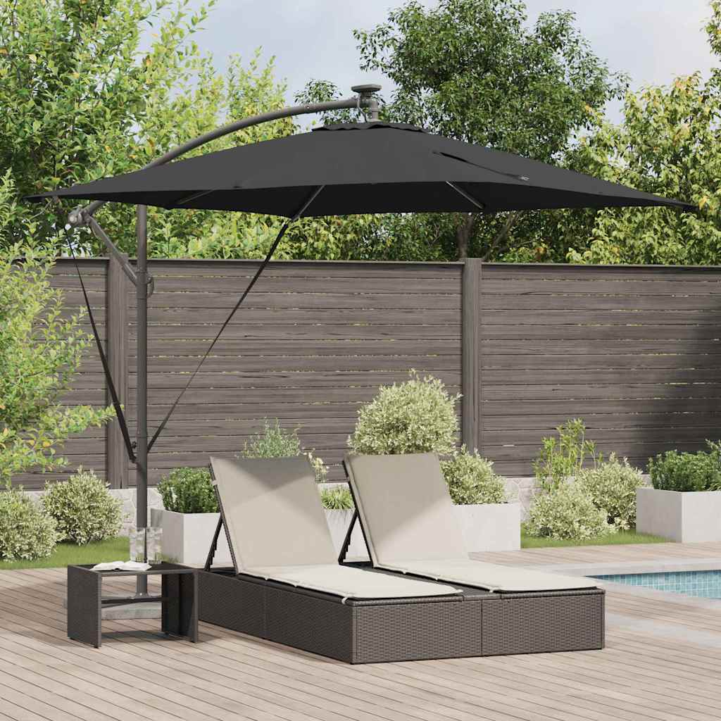 Cantilever Banana Parasol 249 X 249 X 250 Cm