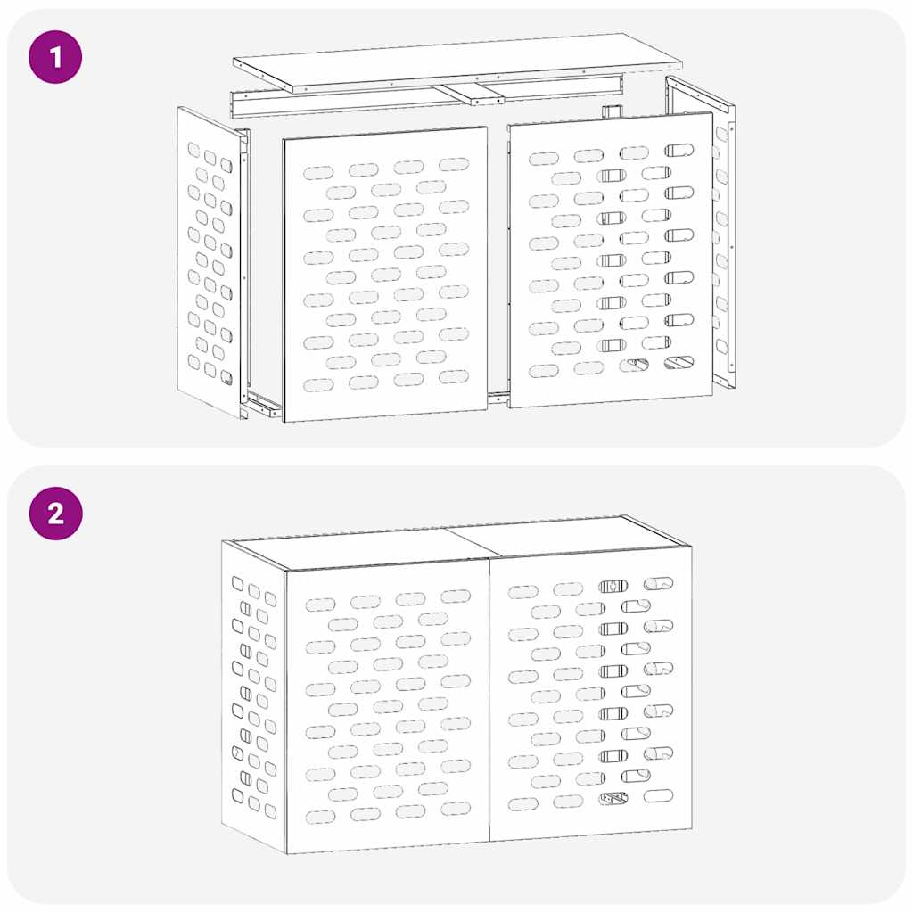 Airconditioner Hoes Staal