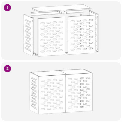 Airconditioner Hoes Staal