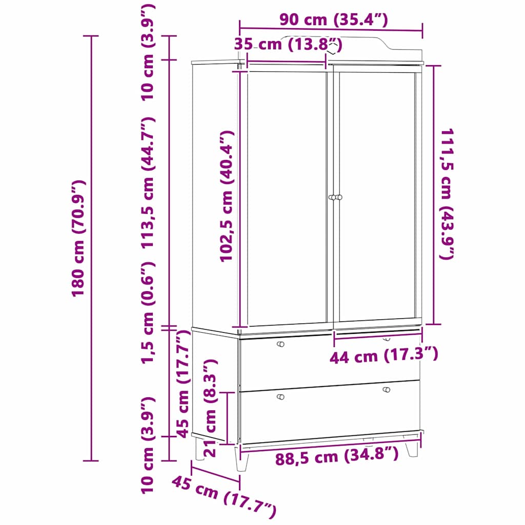 Krijtbord Kast Met Lade Met Plank Met Opslag Bewerkt Hout