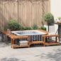 Hot Tub Omgeving Bruin 230 X 230 Cm Massief Acaciahout