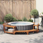 Hot Tub Omgeving Bruin Massief Acaciahout
