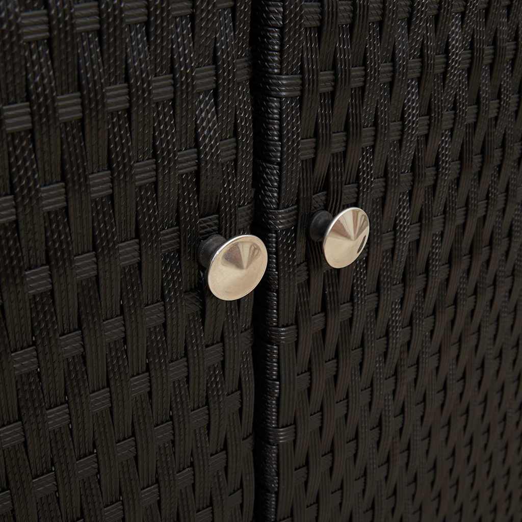 Opbergkast Met Opslag 100 X 36 X 102 Cm Rattan