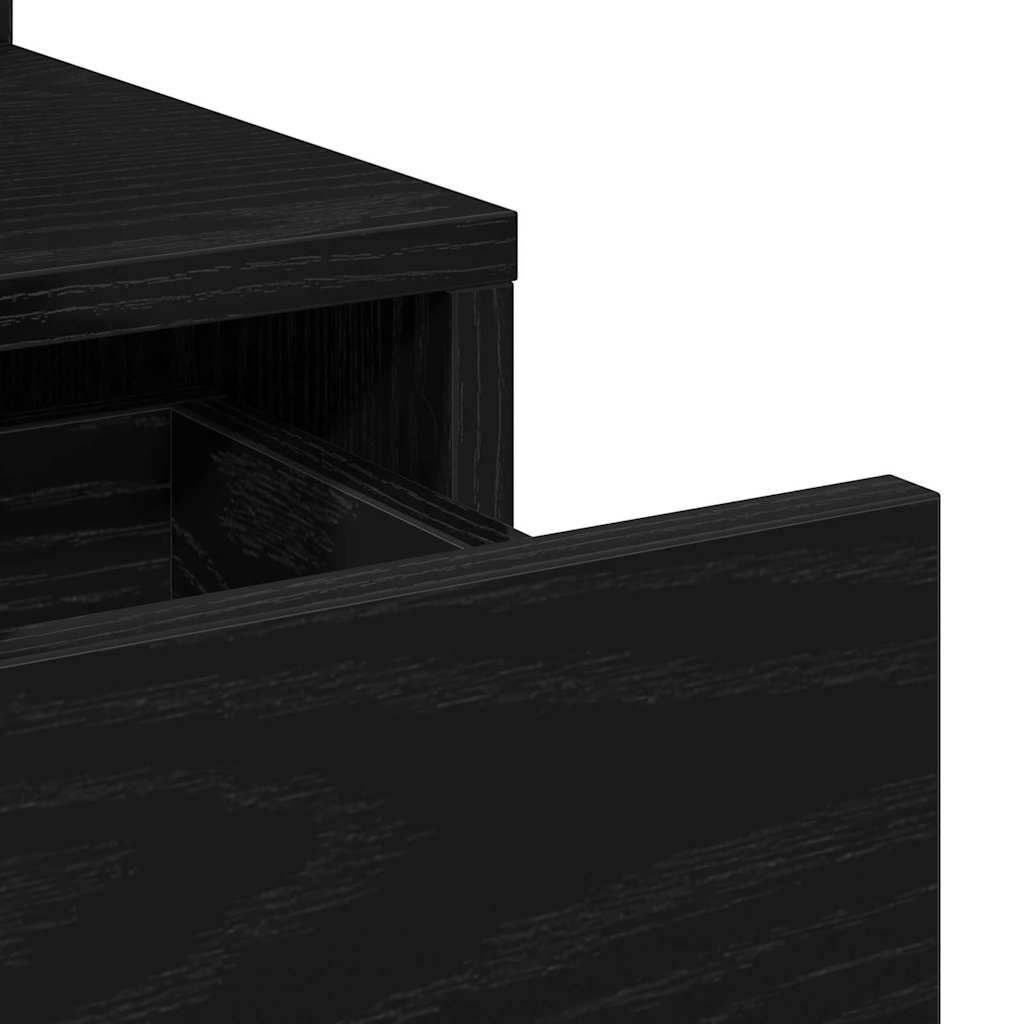 Kaptafel Met Lade 80 X 35 X 132 Cm Bewerkt Hout