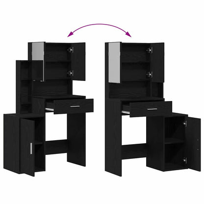 Kaptafel Met Lade 80 X 35 X 132 Cm Bewerkt Hout