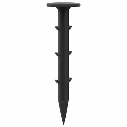 Plastic Pennen 100 Pcs Zwart 3 X 11 Cm Kunststof