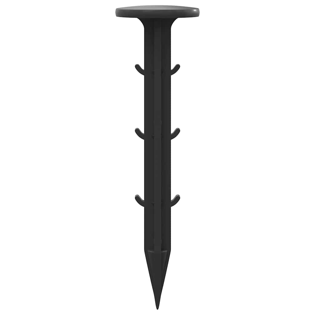 Plastic Pennen 100 Pcs Zwart 3 X 11 Cm Kunststof