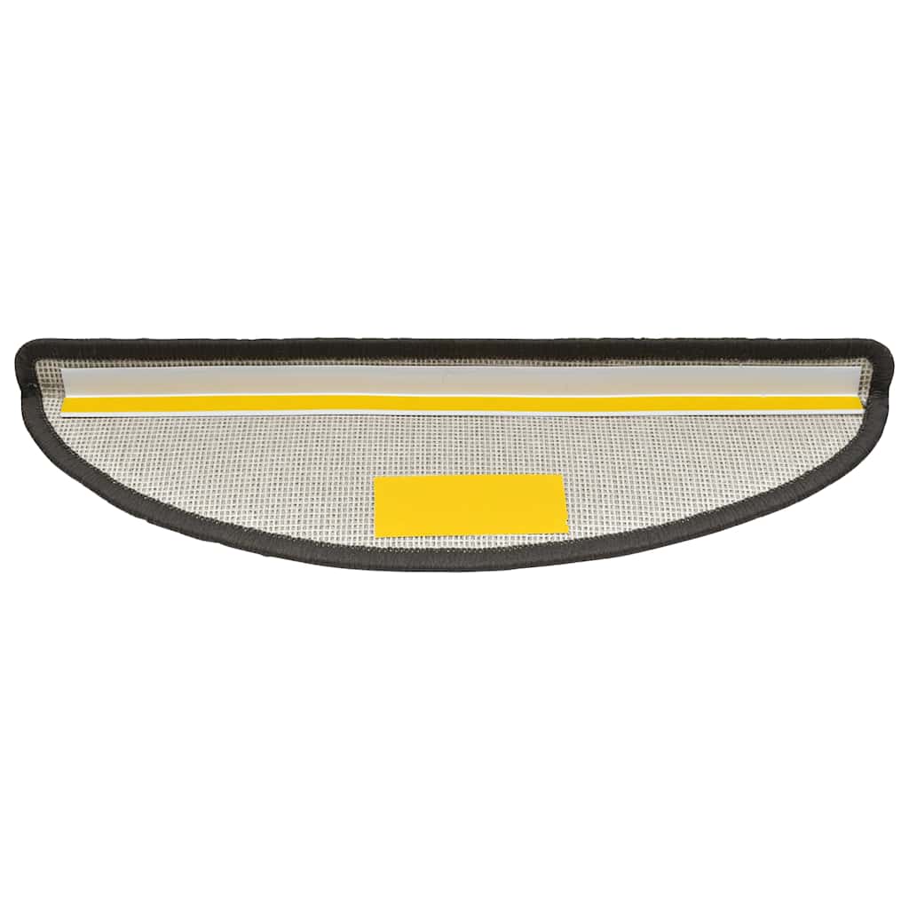 Trapmatten 30 St 56X17X3 Cm Donkergrijs Halfrond