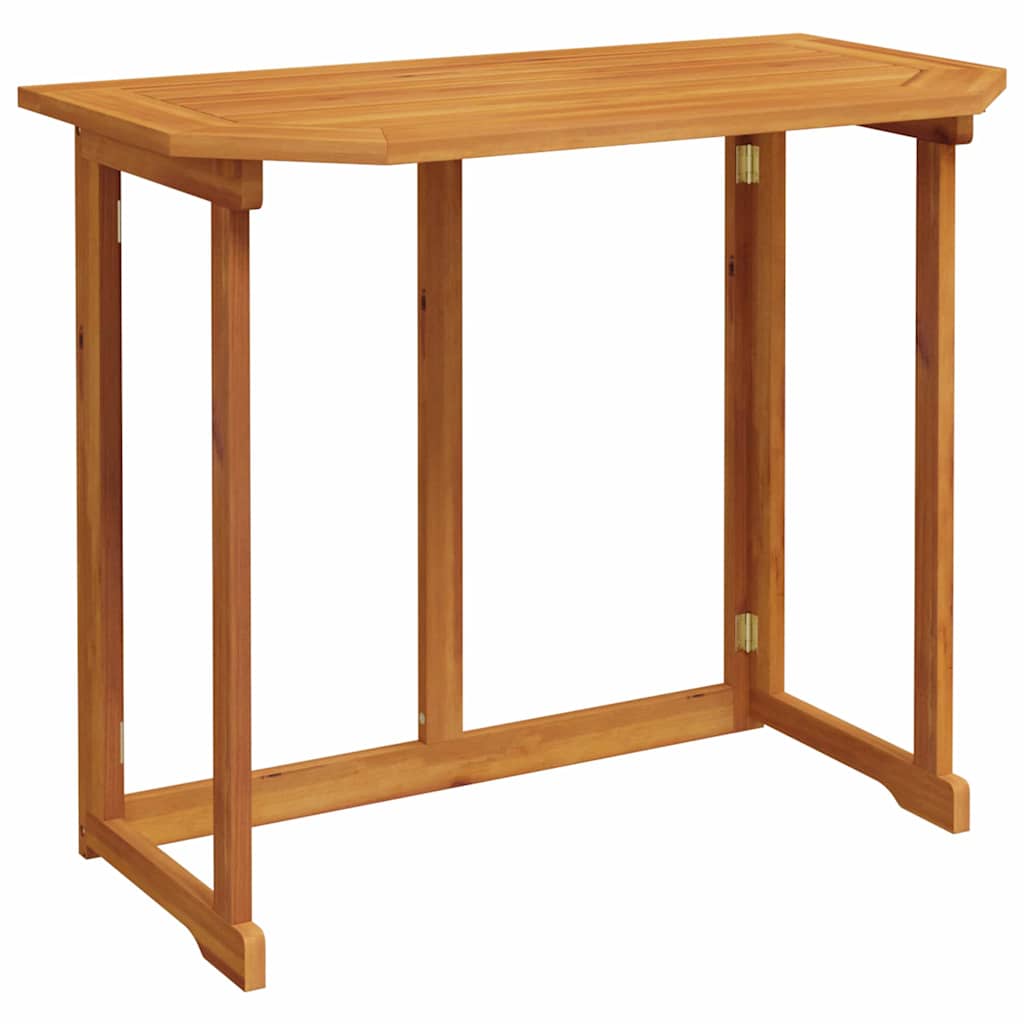 Tuin Bistro Set 3 Pcs Bruin Massief Acaciahout