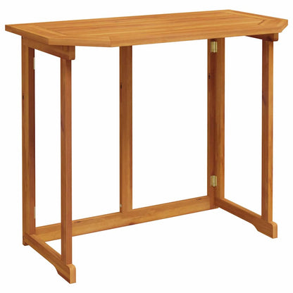 Tuin Bistro Set 3 Pcs Bruin Massief Acaciahout