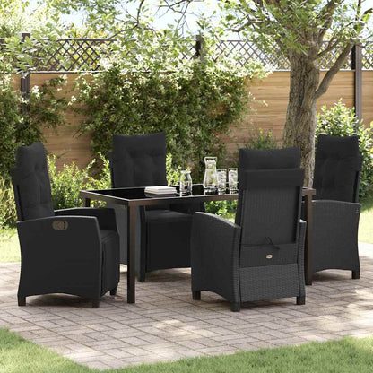 Tuin Eetset 3 Pcs Poly Rattan