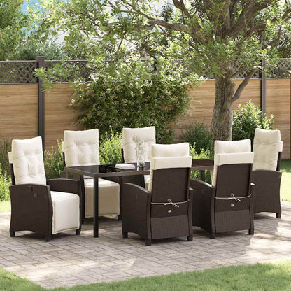 Tuin Eetset 3 Pcs Poly Rattan