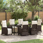 Tuin Eetset 3 Pcs Poly Rattan