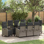 Tuin Eetset 3 Pcs Poly Rattan