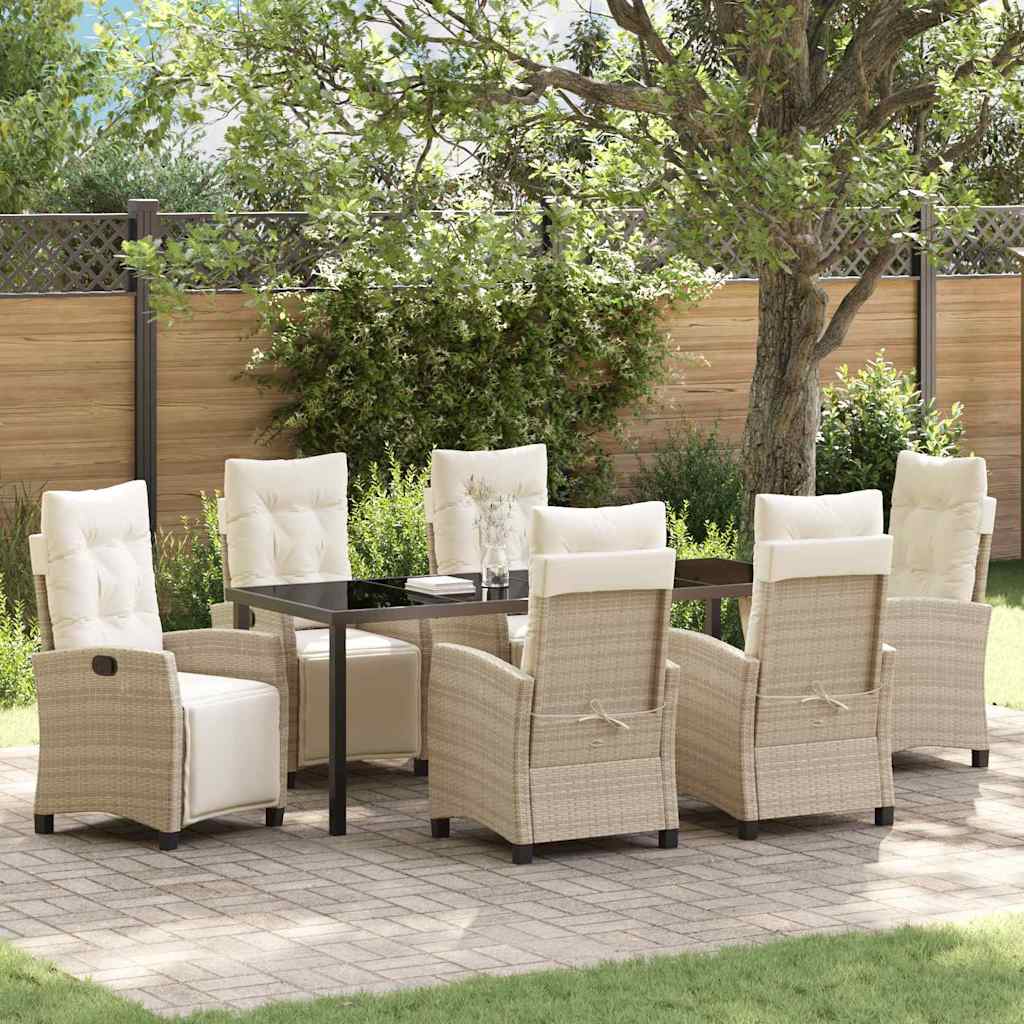 Tuin Eetset 3 Pcs Poly Rattan
