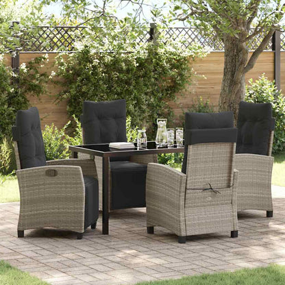 Tuin Eetset 3 Pcs Poly Rattan