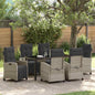 Tuin Eetset 3 Pcs Poly Rattan