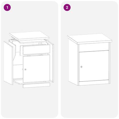 Pakket Inwerp Box 44 X 35 X 59 Cm Staal