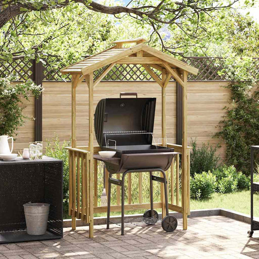 Barbecue-Overkapping Geïmpregneerd Grenenhout
