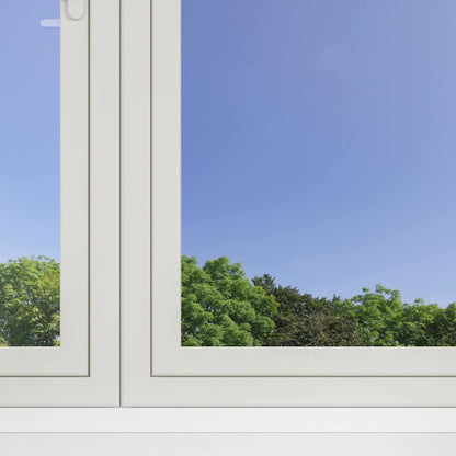 Statisch Reflecterend Zonnevensterfolie Zilver 90 X 1000 Cm Pvc