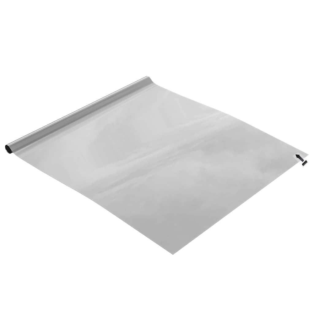 Statisch Reflecterend Zonnevensterfolie Zilver 90 X 1000 Cm Pvc