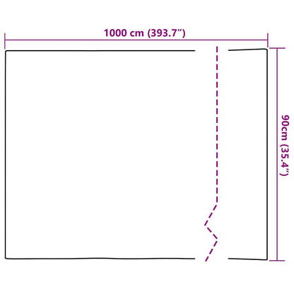 Statisch Reflecterend Zonnevensterfolie Zilver 90 X 1000 Cm Pvc