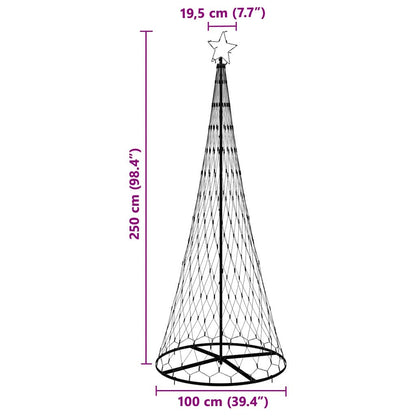 Led Kerstboom Met 290 Led Metaal