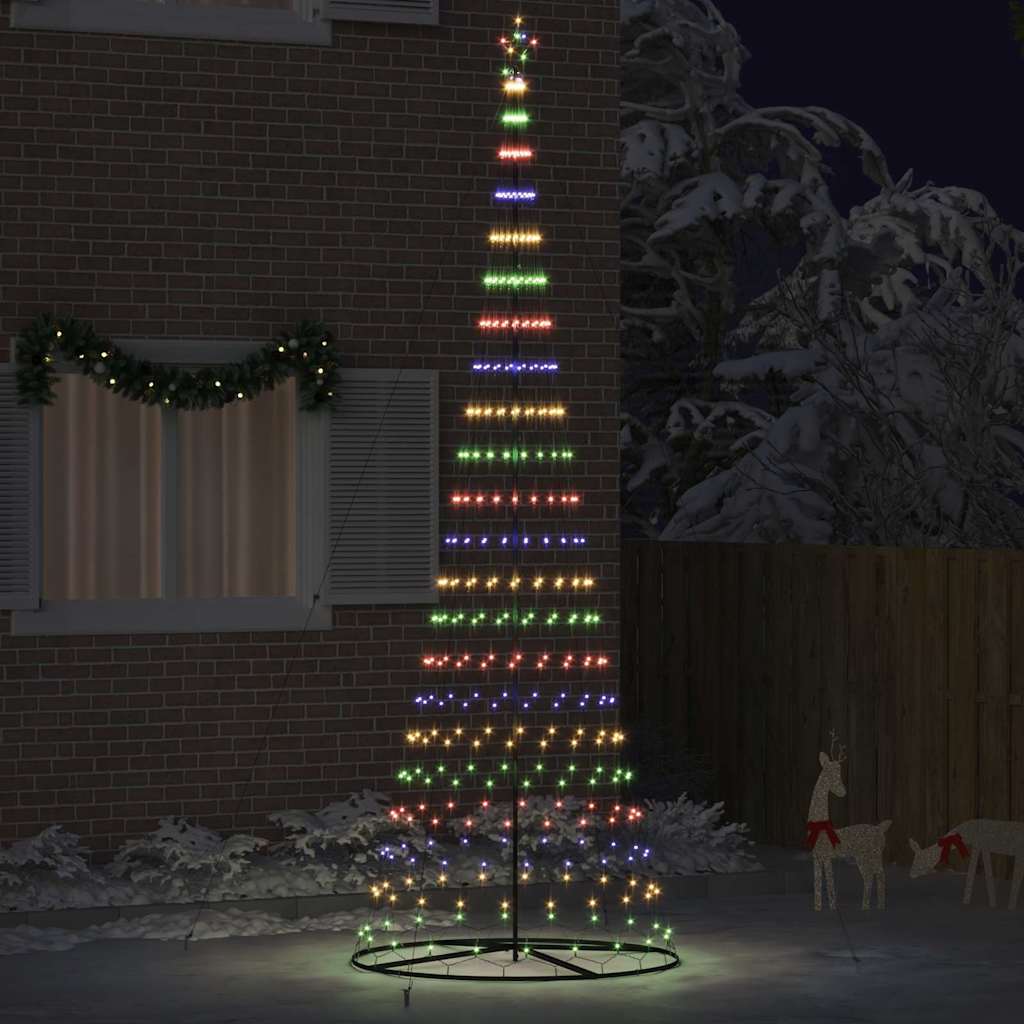 Led Kerstboom Met 290 Led Metaal