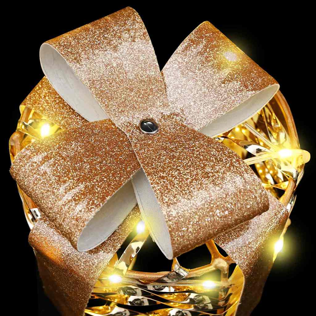 Cadeau Doos Decoratie 3 Pcs Warmwit 20 X 20 X 20 Cm Pet