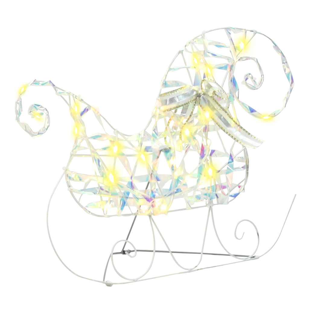 Led Rendieren Met 60 Led 3 Pcs Warmwit