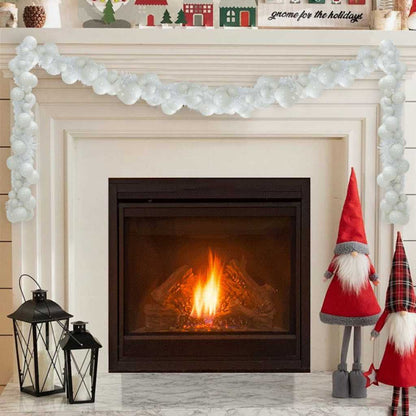 Kerstbal Guirlande 186 Cm Polystyreen