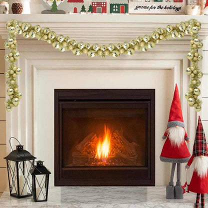 Kerstbal Guirlande 186 Cm Polystyreen