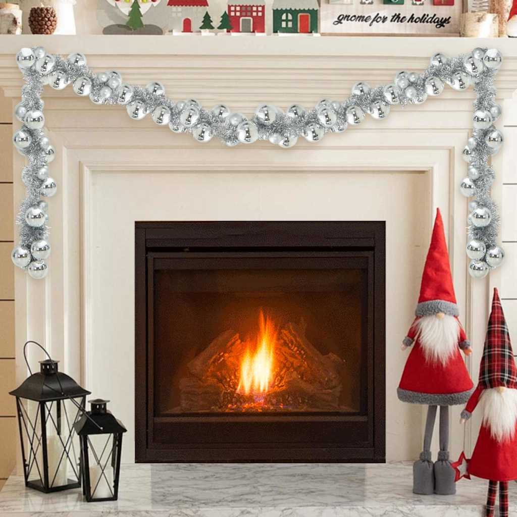 Kerstbal Guirlande 186 Cm Polystyreen