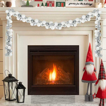 Kerstbal Guirlande 186 Cm Polystyreen