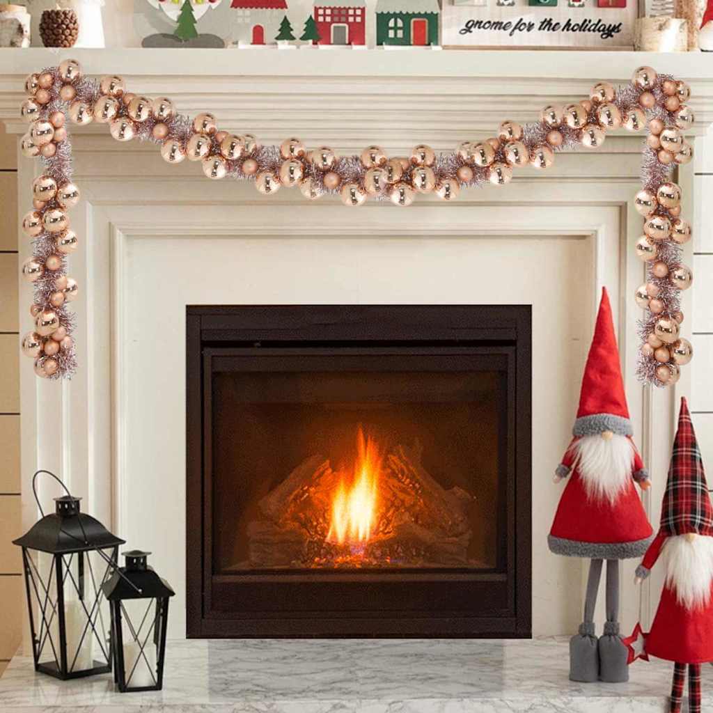 Kerstbal Guirlande 186 Cm Polystyreen