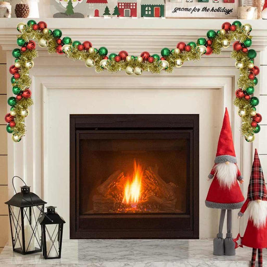 Kerstbal Guirlande 186 Cm Polystyreen