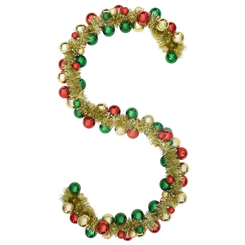 Kerstbal Guirlande 186 Cm Polystyreen