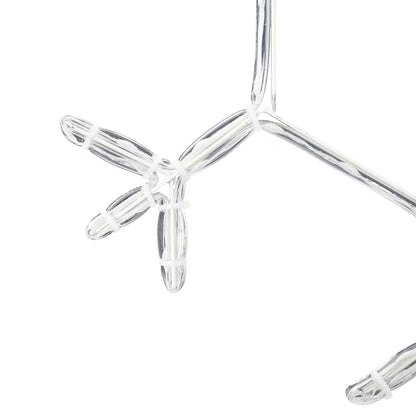 Kerstsneeuwvlok Met 252 Led Warmwit 45 X 38 Cm Pvc