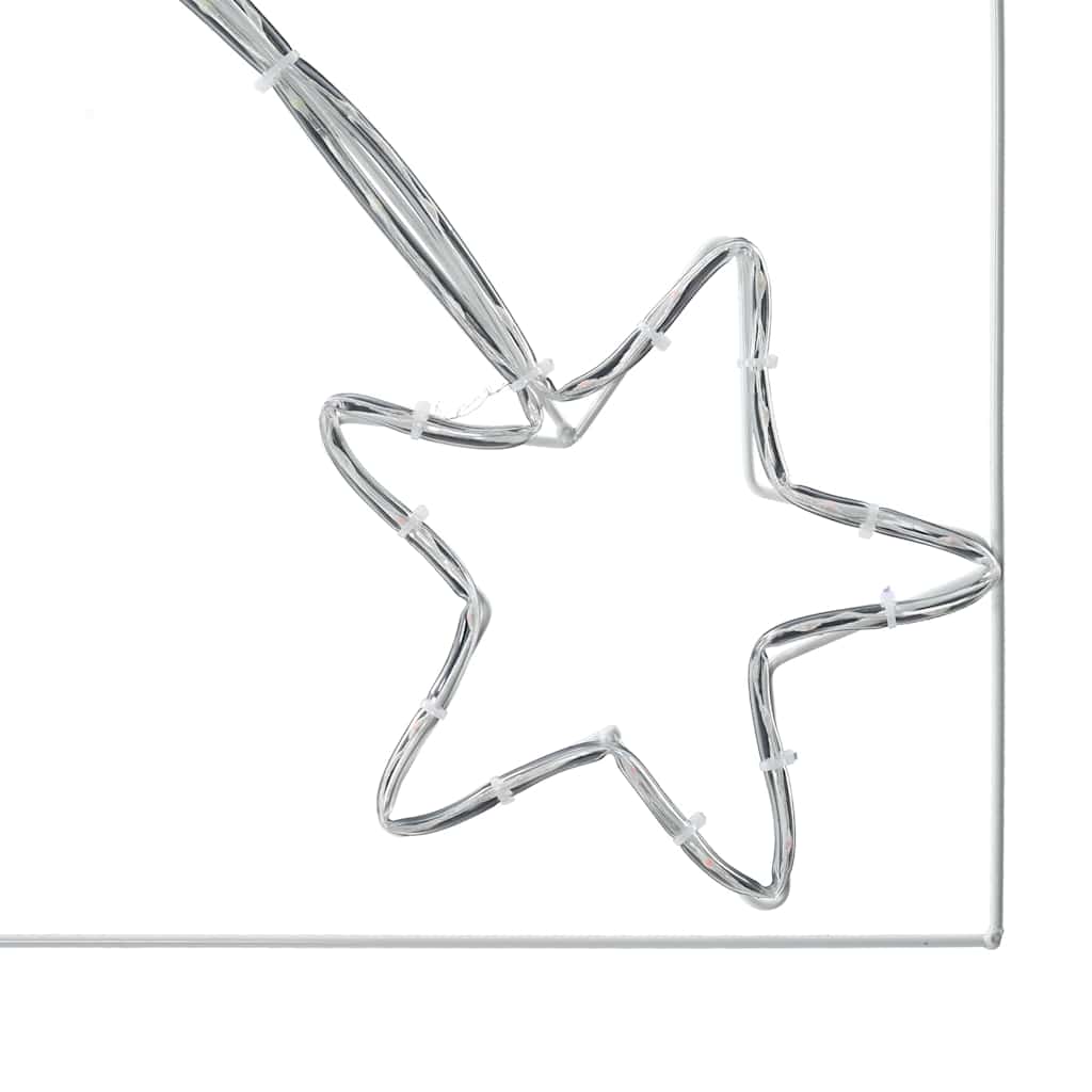 Kerstster Met 432 Led Multikleur 180 X 57 Cm Pvc