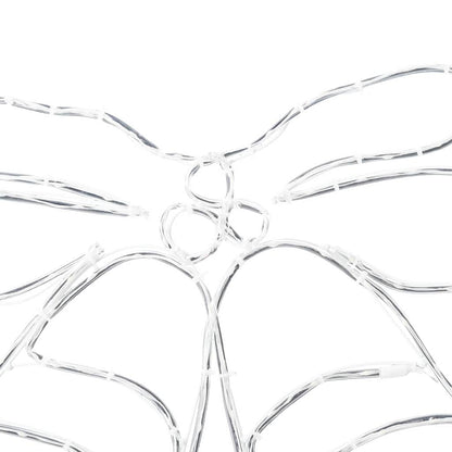 Kerstbel Met 144 Led Multikleur 56 X 46 Cm Pvc