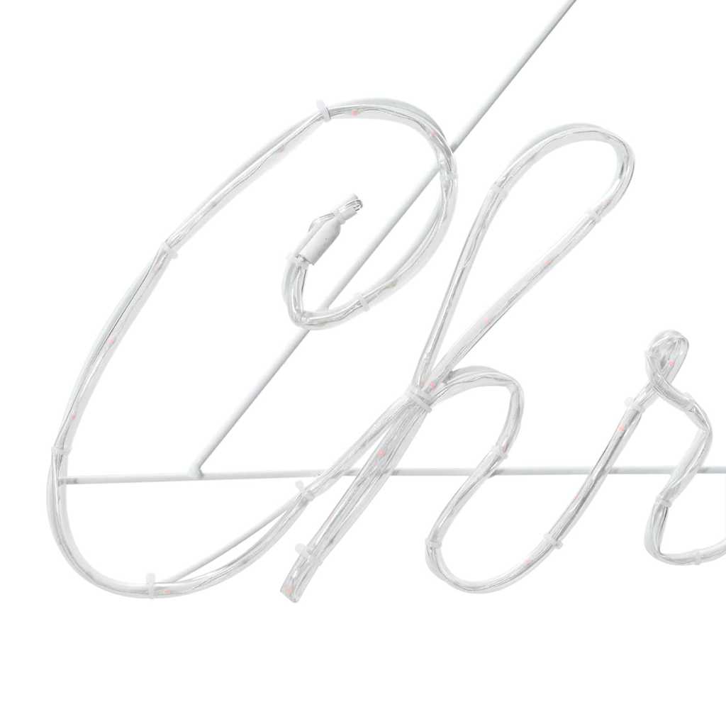 Kerstbord Met 216 Led Rood 99 X 55 X 13 Cm Ijzer