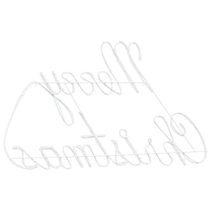 Kerstbord Met 216 Led Rood 99 X 55 X 13 Cm Ijzer